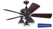 Craftmade TIM54ABZ - 54" Ceiling Fan w/Light Kit, Blade Options