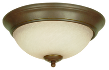 Craftmade X711-AG - 2 Light Flushmount in Aged Bronze Textured