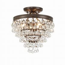 Crystorama 130-VZ_CEILING - 3 - Light Semi-Flush Mount