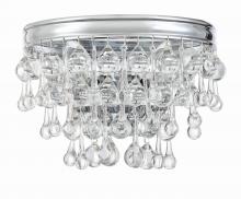 Crystorama 132-CH - 2 - Light Sconce