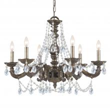 Crystorama 5026-VB-CL-MWP - 6 - Light Chandelier
