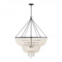 Crystorama 614-MK - 15 - Light Chandelier