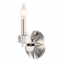 Crystorama 8851-PN - 1 - Light Wall Sconce
