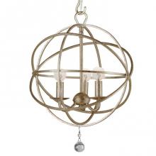 Crystorama 9225-OS - 3 - Light Mini Chandelier
