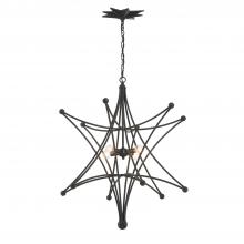 Crystorama 9236-BK - 4 - Light Chandelier
