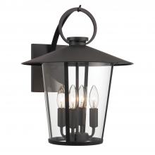 Crystorama AND-9202-CL-MK - 4 - Light Large Outdoor Sconce