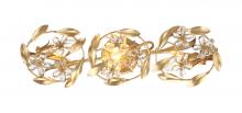 Crystorama MSL-303-GA - 3 - Light Sconce Antique Gold