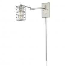 Acclaim Lighting IN41030SN - 1 - Light Wall Sconce w/ Arm and Switch