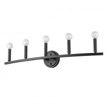 Acclaim Lighting IN41156BK - 5-Light Matte Black Vanity