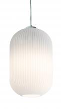 AFX Lighting, Inc. CALP05WH - 1 - Light Pendant - 5'' - Frosted White