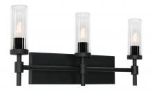 AFX Lighting, Inc. HNTV2411MBBK - 3 - Light Vanity Black