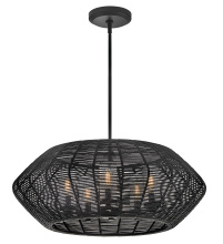 Hinkley Merchant 10385BK-LV - Medium Single Tier Chandelier 12v
