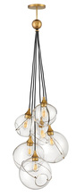 Hinkley Merchant 30306HBR - 6 - Light Multi Tier Chandelier