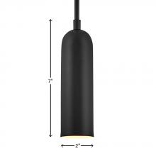 Hinkley Merchant 32377BK - Extra Small LED Pendant