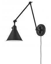 Hinkley Merchant 3692BK - 1 - Light Swing Arm Sconce