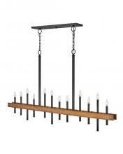 Hinkley Merchant 3864WA - 12 - Light Linear Chandelier