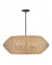 Hinkley Merchant 40385BLK-CML - 7 - Light Chandelier