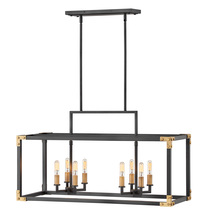 Hinkley Merchant 4298SK - 8 - Light Linear Chandelier