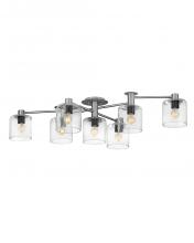 Hinkley Merchant 4513BN - 7 - Light Adjustable Semi-flush Mount