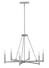 Hinkley Merchant 4985PN - CHANDELIER BUCHANAN