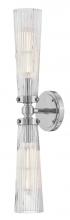 Hinkley Merchant 50092PN - 2 - Light Vanity Sconce