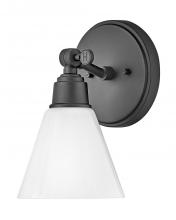 Hinkley Merchant 51180BK - 1 - Light Adjustable Sconce
