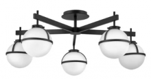 Hinkley Merchant 39674BK - Large Semi-flush Mount