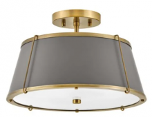 Hinkley Merchant 4893LDB - Medium Semi-Flush Mount