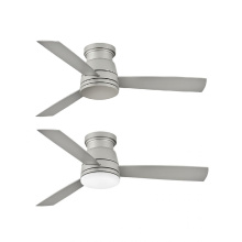 Hinkley Merchant 902752FBN-LWD - 52" LED(Optional) Smart Hugger Fan