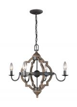 Generation Lighting 3124904-846 - 4 - Light Chandelier