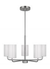 Generation Lighting GLC1015BS - 5 - Light Chandelier