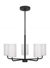 Generation Lighting GLC1015MBK - 5 - Light Chandelier