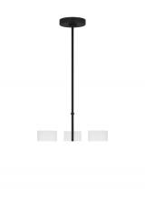 Generation Lighting GLC1073MBK - 3 - Light Mini Chandelier
