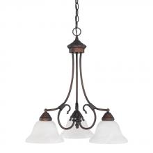 Capital 3224MN-220 - 3 Light Chandelier