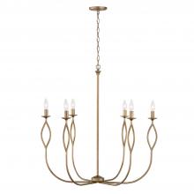 Capital 452562ML - 6 - Light Chandelier in Mystic Luster
