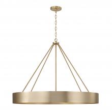 Capital 453061MA - 6 - Light Chandelier in Matte Brass