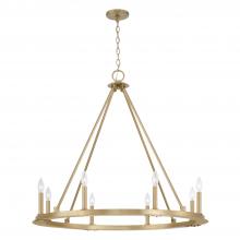 Capital 4918AD - 8 - Light Chandelier in Aged Brass