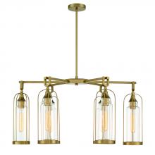 Eurofase 42730-028 - 6 - Light Outdoor Oval Chandelier