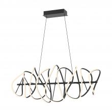 Kuzco Lighting Inc CH96442-BK - 44-in Black LED Chandeliers