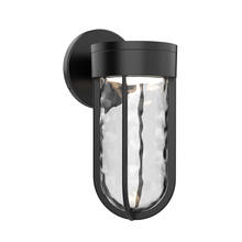 Kuzco Lighting Inc EW17611-BK - 9" Black LED Exterior Wall Sconce