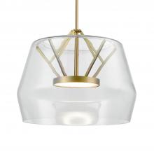 Kuzco Lighting Inc PD61418-CL/BG - 1 - Light LED Pendant