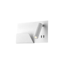 Kuzco Lighting Inc WS16811R-WH - 11-in RH White LED Wall Sconce