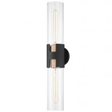 Troy B3232-PBR/TBK - 2 - Light Wall Sconce
