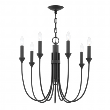 Troy F1007-FOR - 7 - Light Chandelier