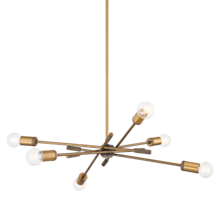 Troy F1944-PBR/SBK - 6 - Light Chandelier