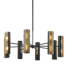 Troy F5642-PBR/SBK - 16 - Light Chandelier