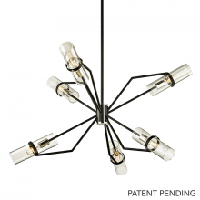 Troy F6326-TBK/PN - 6 - Light Chandelier