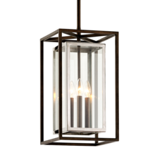 Troy F6517-BRZ/SS - 3 - Light Hanging Lantern