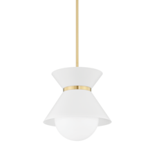 Troy F8615-SWH/PBR - 1 - Light Pendant