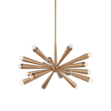 Troy F1030-PBR - 18 - Light Chandelier